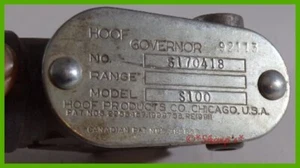 Yale 5170418 517041800 Hoof S100 Governor with Gaskets Instructions USA MADE NOS - Picture 1 of 9