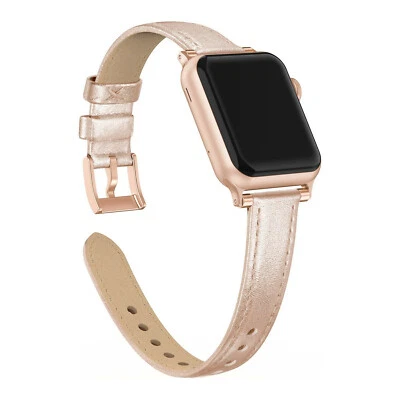 Leather Band for Apple Watch Series 10, 9, 8, 7, 6, 5, 4, 3, 2, 1, SE 38/40/41mm - Image 1 of 3