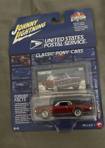 Johnny Lightning  1967 Mercury Cougar XR-7 GT Classic Pony Car - Postal Service - Picture 1 of 5