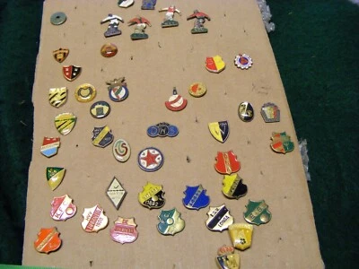 Football /Soccer...Lot of 43 European football badges..Prob.1960s . - image 1 of 4