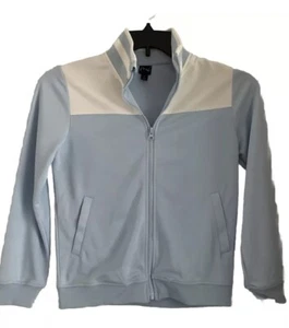 Art Class Kids Light Blue Zip Up Jacket Sz Medium Pockets - Picture 1 of 7