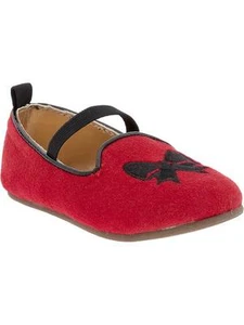 NWT Old Navy Holiday red ballet shoe baby toddler girl 7 8 9 all sizes - Picture 1 of 4
