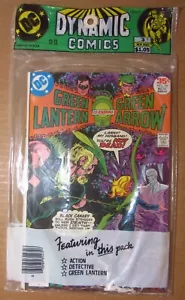 Action 477, Unknown Soldier 209 & Green Lantern/Green Arrow 98 in sealed 3-pack! - Picture 1 of 3