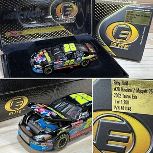 Ricky Rudd #28 Muppets Elite Black Box Limited Edition 1:64 Diecast NASCAR - Picture 1 of 11