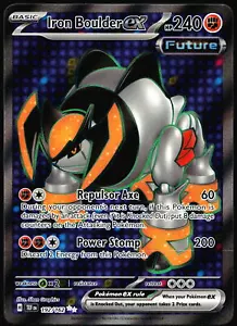 Iron Boulder ex SV05: Temporal Forces #192/162 Ultra Rare Pokemon Card T1-539 - Picture 1 of 2