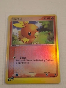 Torchic/Flemmli Reverse Holo 74/109 Pokemon Ruby & Sapphire ENG Vintage - Bild 1 von 2