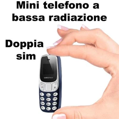 MINI TELEFONO CELLULARE DUAL SIM SMALL BM10 L8STAR  BLUETOOTH LETTORE MP3 GSM - Immagine 1 di 4