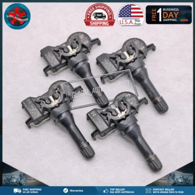 Juego (4) Sensor de presión de neumáticos TPMS para Jeep Grand Cherokee Dodge Durango 2016-2019 Foto 1 de 4