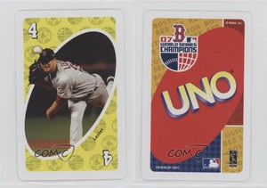 2007 Uno Boston Red Sox World Series Champions Jon Lester #4Y