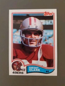 1982 Topps Football Card Dwight Clark San Francisco 49ers #478 NM-MT - Bild 1 von 2