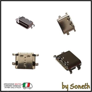 CONNETTORE DATI DI RICARICA CARICA MICRO USB TYPE-C PER TABLET E CELLULARE - Foto 1 di 4