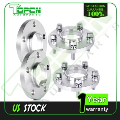 4Pc 20mm Hub Centric Wheel Spacers Adapters 5x112 For Mercedes-Benz C320 C230 - Image 1 of 4