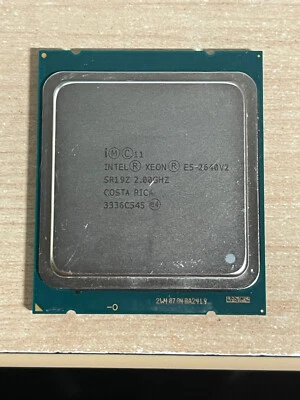 Intel E5-2640 V2 Xeon CPU 8-Cores 2.0Ghz 20MB Cache LGA2011 SR19Z - Image 1 of 2