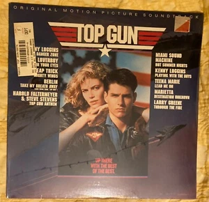Sealed 1986 Top Gun Original Motion Picture Soundtrack Vinyl Record SC 40323 - Picture 1 of 5