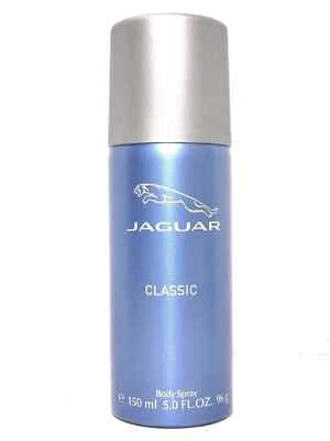 JAGUAR CLASSIC DEODORANT Body Spray FOR MEN 5.0 Oz / 150 ml BRAND NEW ITEM!!! - image 1 of 4