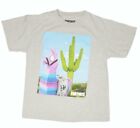 Pfortnite Llama Boys Youth Small Black Short Sleeve Graphic Print T-Shirt
