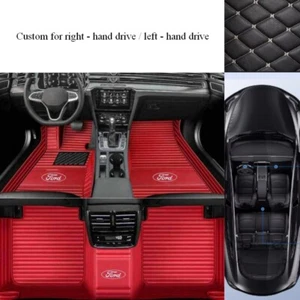 Custom For Ford Escape Car Floor Mats Cargo liners Luxury Waterproof Carpets - Picture 1 of 19