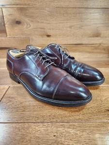 Alden 2160 Brown Shell Cordovan Cap Toe Derby Size 10 B/D Made In The USA - Picture 1 of 12