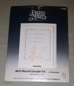 Vintage Precious Moments Birth Record Sampler Kit SEALED NEW Paragon 9404 1984 - Picture 1 of 2