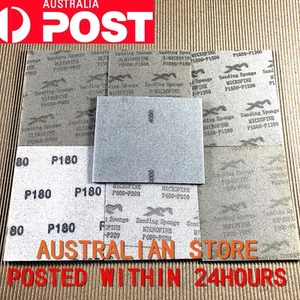 XM Softback Sanding Sponge - Ultrafine #180—#4000 Grits X6 Set！ - Picture 1 of 2