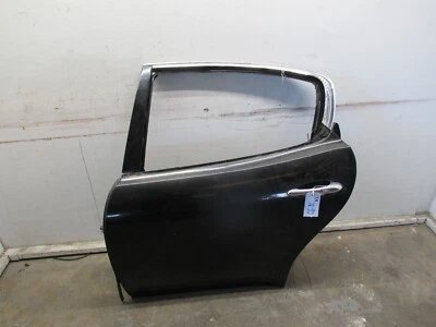 04-12 MASERATI QUATTROPORTE CARCASA PUERTA TRASERA IZQUIERDA LADO CONDUCTOR NEGRO OEM Foto 1 de 4