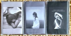 Taylor Swift The Tortured Poets Department 3 x CASSETTE TAPE SEALED - Picture 1 of 2