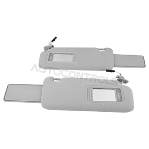2PCS Grey Front Right & Left Sun Visor For Mazda CX-9 2010-2015 - Picture 1 of 8