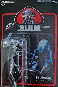 Alien (w/ metallic flesh) Action Figure in box ~ Funko X SUPER7 ReAction Figures - Picture 1 of 2