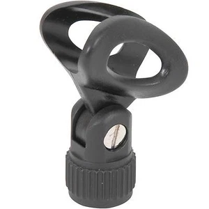 QTX Supporto Microfono Universale Supporto Clip 30mm Filetto 5/8" - Foto 1 di 1