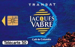RARE TELECARTE 50. TRANSAT JACQUES VABRE. sept 1995. Advertising. Publicité  - Imagen 1 de 1