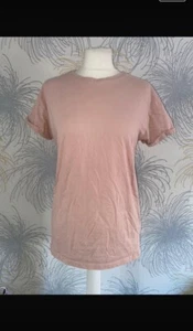 New Look Men dusky pink t-shirt Size S - Picture 1 of 3