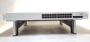 Cisco MERAKI MS350-24 Stackable Access Switch 600-36010-D w/ 1x PSU (UNCLAIMED) - Picture 1 of 4