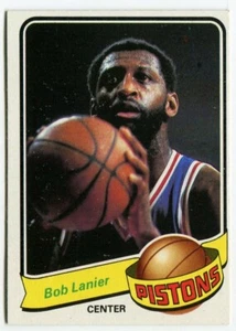 1979-80 Topps #58 Bob Lanier Detroit Pistons - Picture 1 of 2