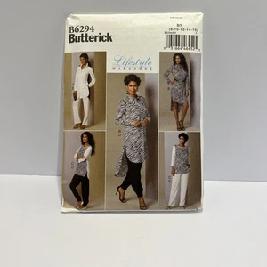 Butterick 6294 Tunic and Pants Misses Size 8-16 Sewing Pattern - Picture 1 of 2