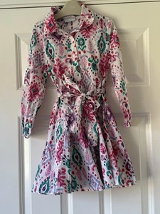 Beautiful Matalan Size 5-6 Years Girls Cotton Dress VGC! - Picture 1 of 11