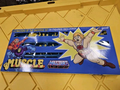 M.U.S.C.L.E. Masters of the Universe Juego Amarillo #2 Paquete de 24 Nuevo en Caja MotU Super 7 Foto 1 de 4