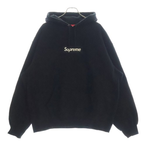 Felpa con cappuccio SUPREME 23AW Box Logo Pullover Hoodie Nero Usato80060182