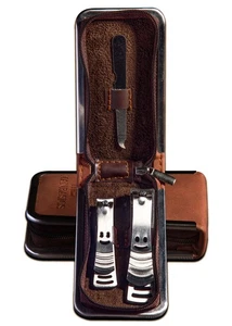 Mens Nail Grooming Kit - Nail Clippers for Men - Stainless Steel Mens Nail Cl... - Picture 1 of 9