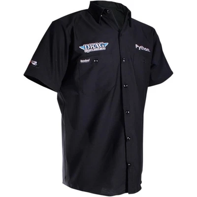 Camisa de manga corta Throttle Threads Drag Specialties Shop (XXX-Grande, Negra) Foto 1 de 3
