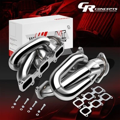 Juego de cabezales de colector semi escape de acero inoxidable para Ford Mustang V6 2011-2017 Foto 1 de 4