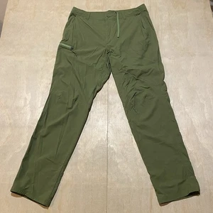 REI Co-Op Trailmade Joggers Mens 2XL Tall Green Outdoor Hiking Nylon Pants - Picture 1 of 10