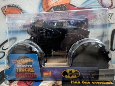 Hot Wheels Monster Trucks Oversized  2024 Batman  - Image 1 of 2