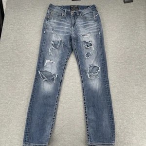 Buckle Salvage Jeans Herren 31x32 Havoc Regular Straight Distressed Denim Hose - Bild 1 von 8