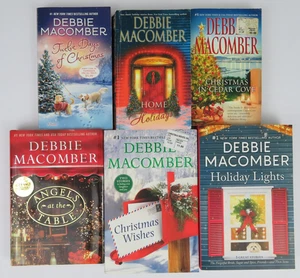 Lot of 6 Debbie Macomber Books Christmas Themed - 9 Stories - 12 Days of Christm - Picture 1 of 12
