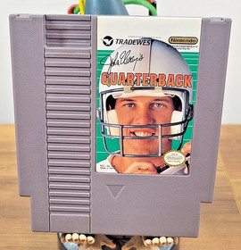 NES Nintendo John Elway's Quarterback - CART ONLY *Tested & Works*