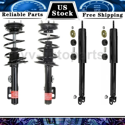 Amortiguadores y puntales Monroe delanteros traseros y muelle helicoidal 4 piezas para Lincoln MKS 2009-2009 Foto 1 de 4