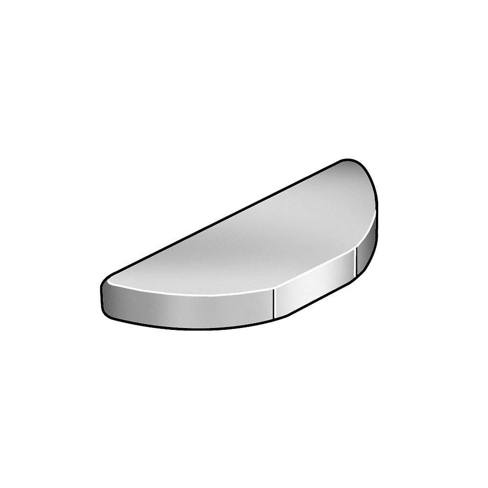 GRAINGER APPROVED WWG-WKC-141 Woodruff Key,1/4x1 In,SAE 141,PK25 1AMJ5 - Image 1 of 1