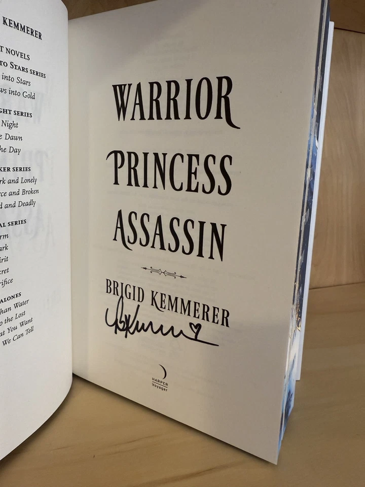Warrior Princess Assassin (Deluxe Limited Edition) : A Novel by Brigid Kemmerer (2025, Hardcover)