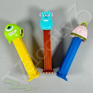 Monster's Inc PEZ Dispensers - Mike, Sulley, Squishy | 2013 Monster's University - Picture 1 of 22