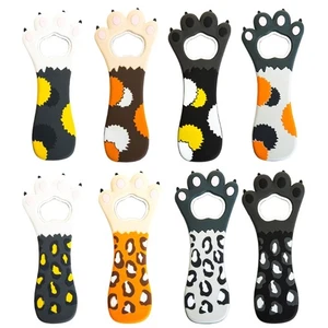 Refrigerator Magnet- Silicone Bottle Opener for Beer Bartender- Kitchen Barware- - Picture 1 of 13